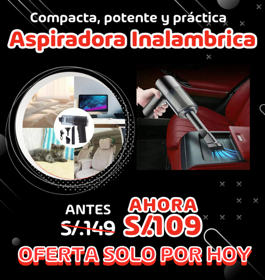 Aspiradora inalámbrica